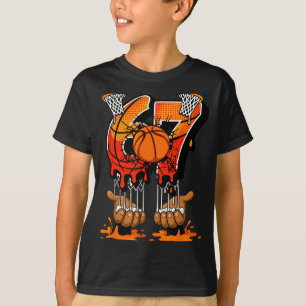 Basketball 67 Six Seven 6 7 Jungen Lustig Gen Alph T-Shirt