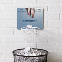 Basketball-Abfalleimer-Spiel! Minibänder! Name