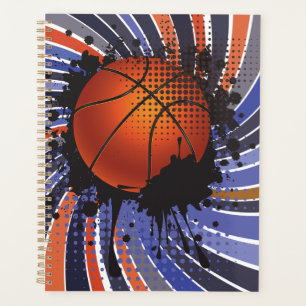 Basketball Abstrait Urbain Grunge Rétro Sports