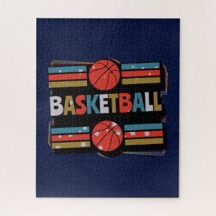 Basketball-Abstrakte Wortkunst - Minimalistisch