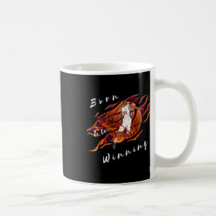 Basketball-Aktion Geboren für Sportdesign Kaffeetasse