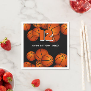 Basketball Akzente Kindersport Party Serviette