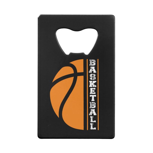 Basketball - Alles ist Leben Geldbeutel Flaschenöffner (Rückseite)