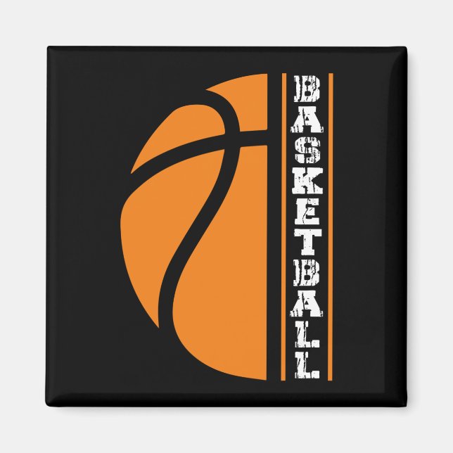 Basketball - Alles ist Leben Magnet (Vorne)