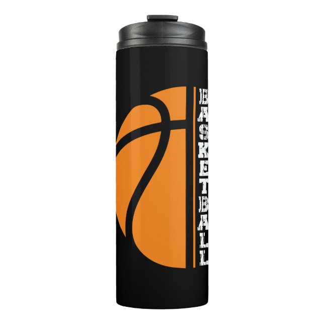 Basketball - Alles ist Leben Thermosbecher (Vorderseite)