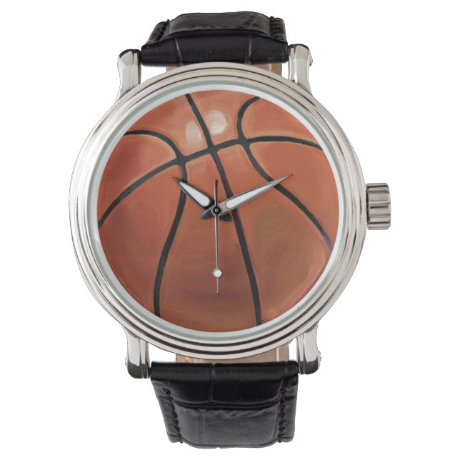 Basketball Armbanduhr (Vorderseite)