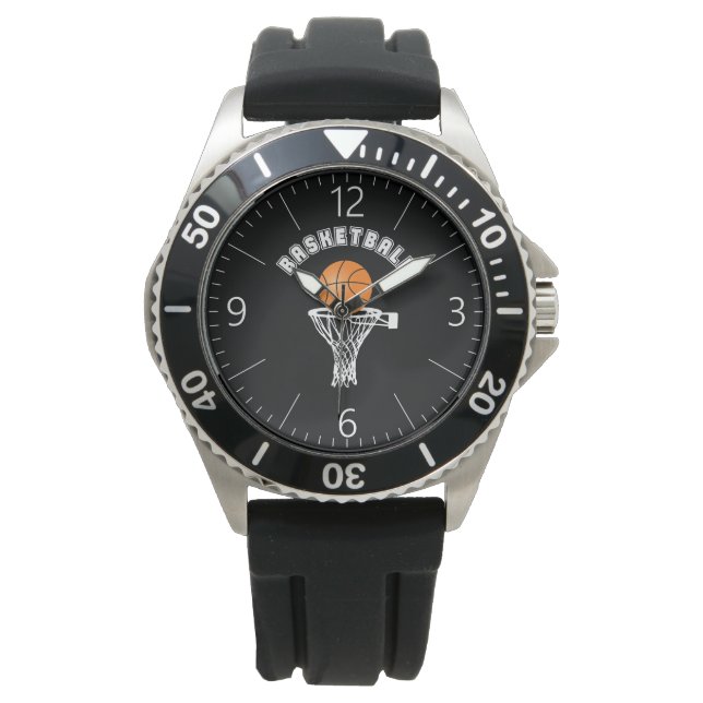 Basketball Armbanduhr (Vorderseite)