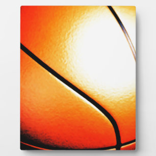 Basketball-Artwork Fotoplatte
