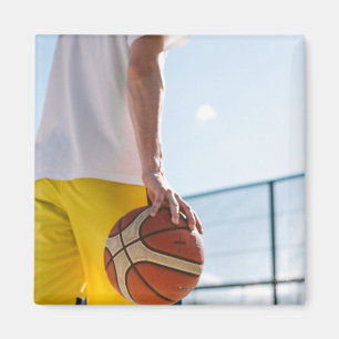 Basketball-Artwork Magnet