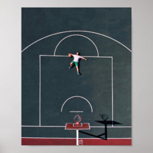 Basketball-Artwork Poster
