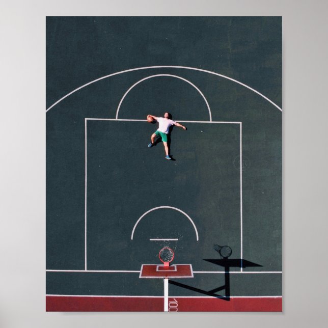 Basketball-Artwork Poster (Vorne)