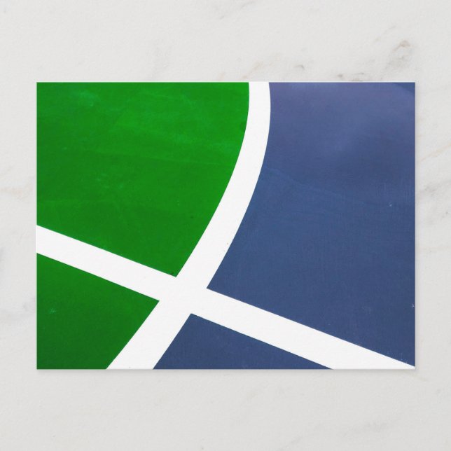 Basketball-Artwork Postkarte (Vorderseite)