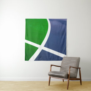 Basketball-Artwork Wandteppich