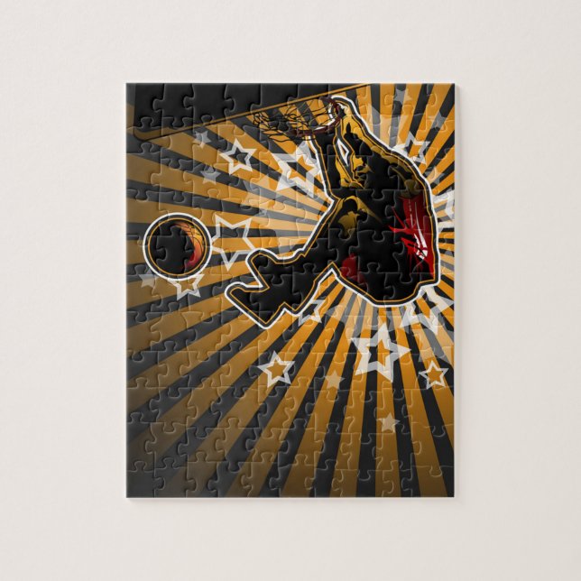 Basketball-Athlet (Vertikal)