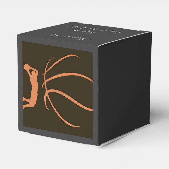 Basketball Athlete Geschenkschachtel (Rückseite)