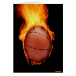 Basketball auf Feuerkarte