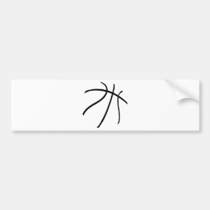 Basketball Autoaufkleber