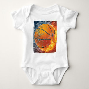 Basketball Baby Strampler