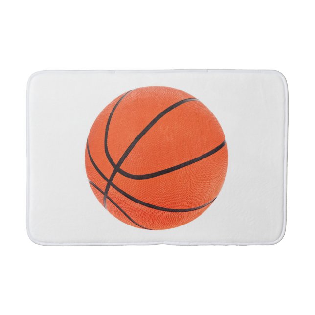 Basketball Badematte (Vorderseite)