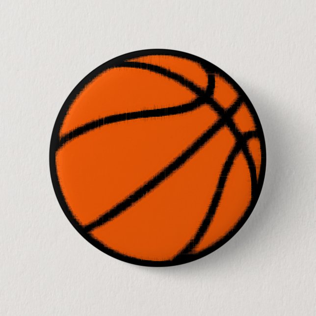 Basketball (Ball) Button (Vorderseite)