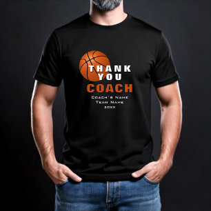 Basketball Ball Danke, Coach T-Shirt
