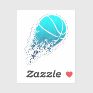 Basketball Ball Fan Baller Sport Aufkleber