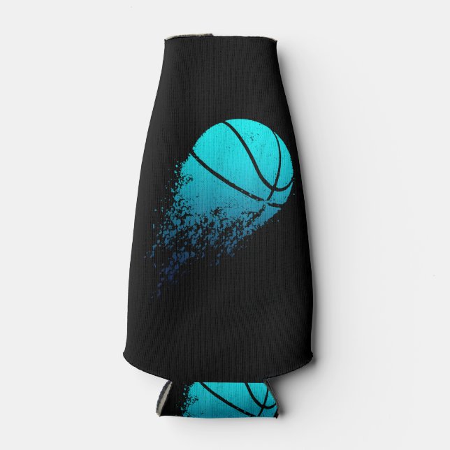 Basketball Ball Fan Baller Sport Flaschenkühler (Vorderseite)