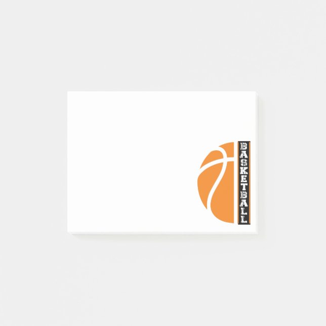 Basketball - Ball is Life Post-it Notes Klebezettel (Vorderseite)