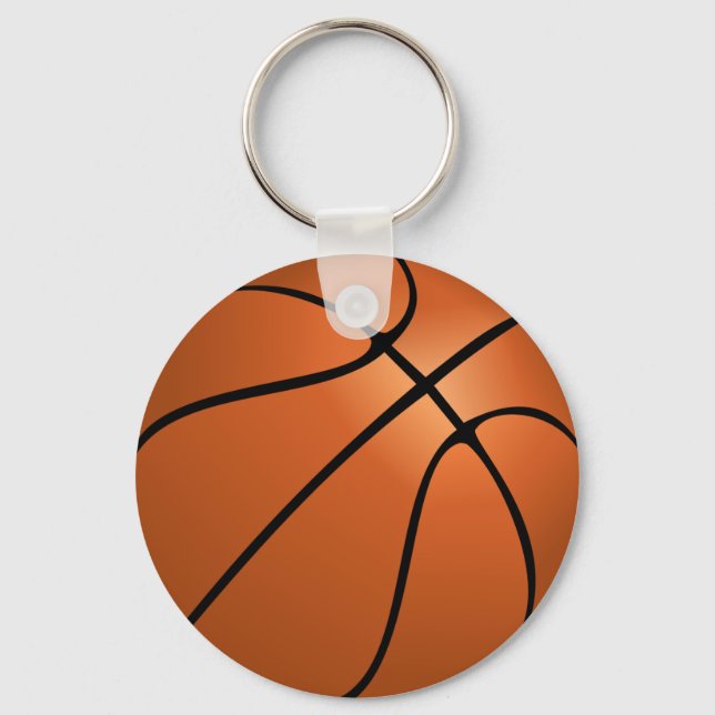 Basketball (Ball) Schlüsselanhänger (Vorderseite)