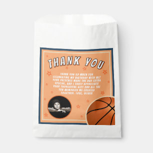 Basketball Ball Sports Geburtstags-Foto Geschenktütchen