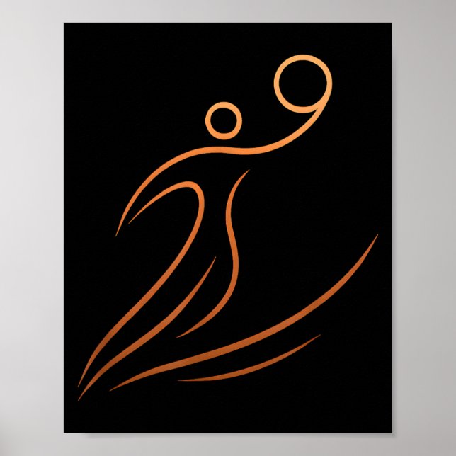 Basketball Baseball 1 Poster (Vorne)