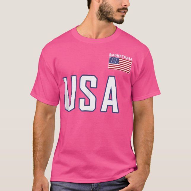 Basketball-Basketball-Ausrüstung für das Ball Team T-Shirt (Vorderseite)