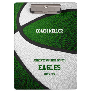 Basketball-Basketball-Basketballname Klemmbrett
