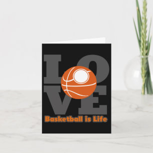 Basketball Basketball ist Leben Karte