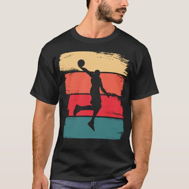 Basketball Basketball Spieler Basketball Basketbal T-Shirt (Vorderseite)