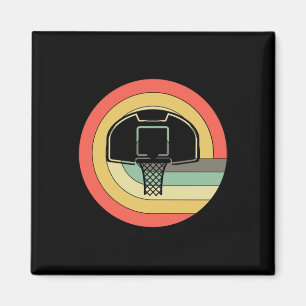 Basketball Basketball Spieler Retro Basketball Boy Magnet