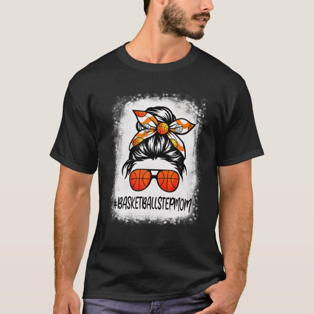 Basketball Basketball Stepama Life Messy Bun Baske T-Shirt (Vorderseite)