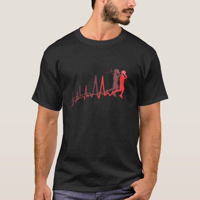 basketball bat T-shirt classique (Devant)