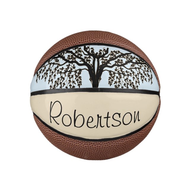 Basketball - Baumzweige und -name (Vorderseite)