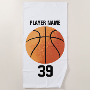 Basketball Beach Towel Strandtuch