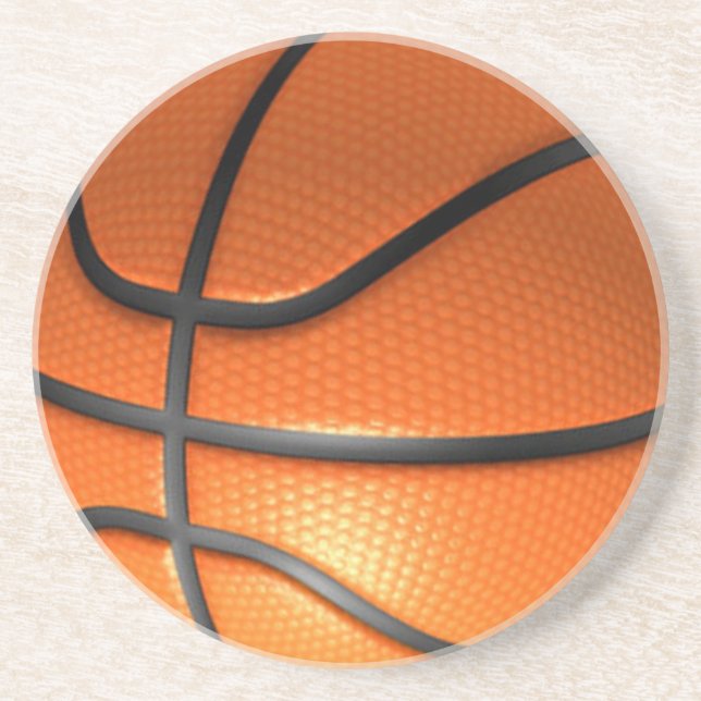 Basketball - Beliebte Sportanlagen Getränkeuntersetzer (Vorne)
