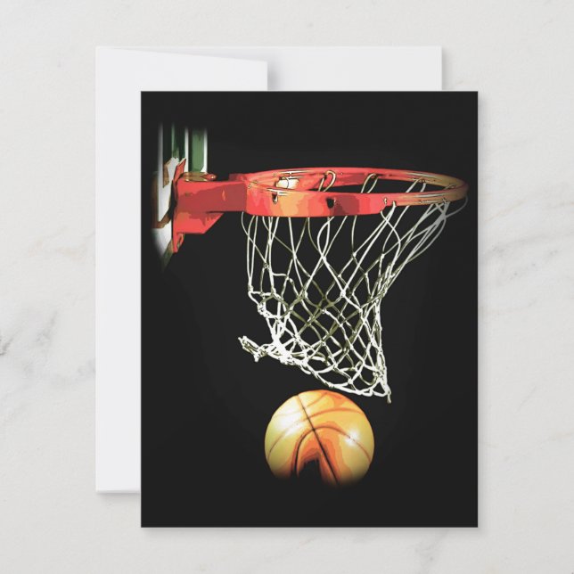 Basketball - Beliebte Sportart (Vorderseite)