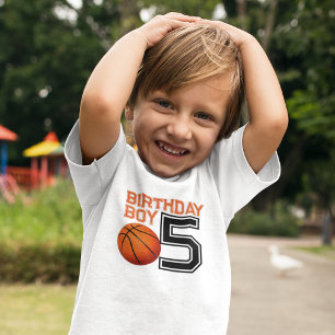 Basketball Birthday Boy T-Shirt