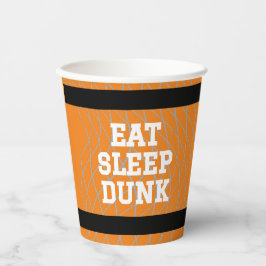 BASKETBALL BIRTHDAY PAPPBECHER