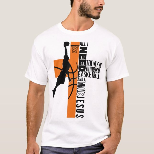 Basketball Boy Ages Kinder Männer Alles, was ich b T-Shirt (Vorderseite)