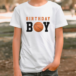Basketball Boy Geburtstagsparty T-Shirt
