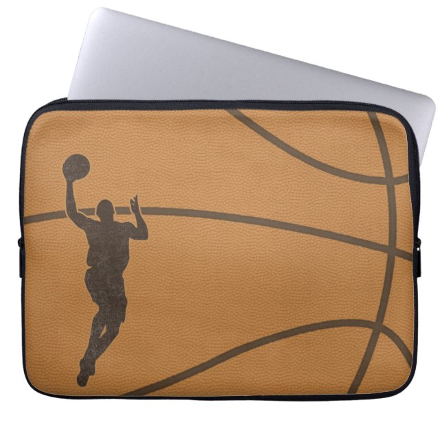 Basketball-Boy Laptop-Sieb Laptopschutzhülle (Vorderseite)