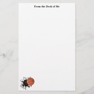 Basketball Breakout Stationery Briefpapier
