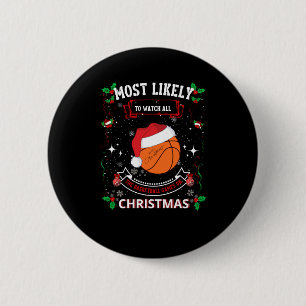 Basketball Button