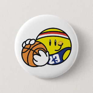 Basketball Button